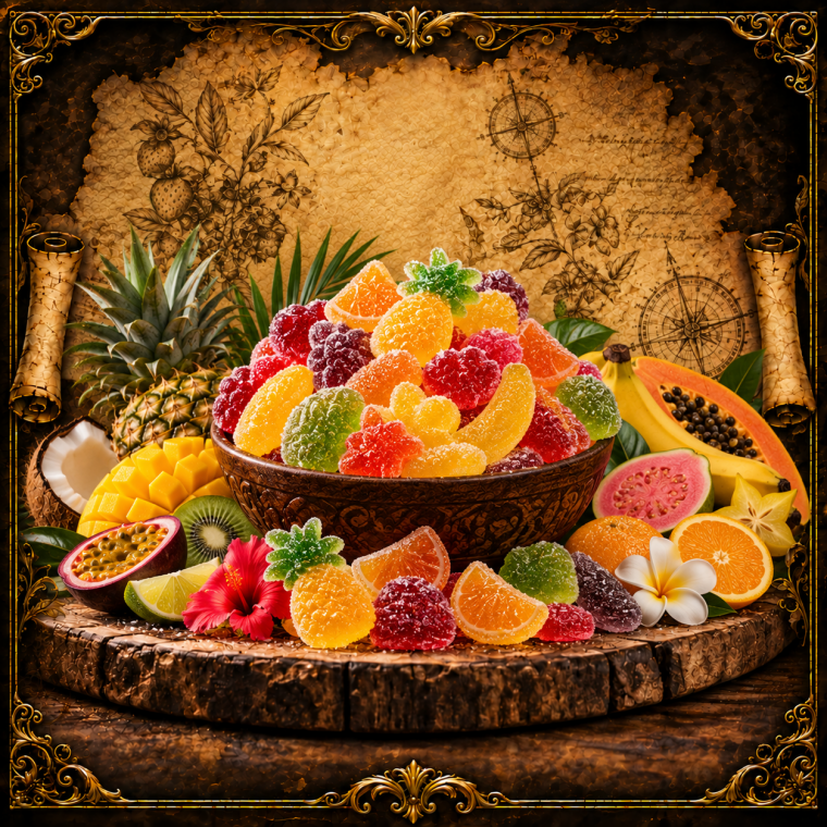 Tropical Gummy flavour